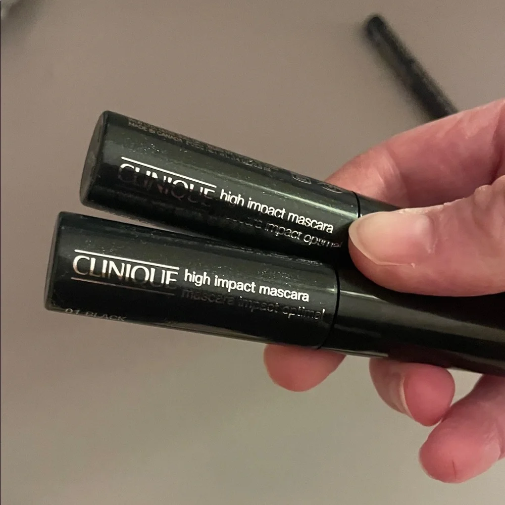 New Clinique Black Mascara and Eyeliner Bundle